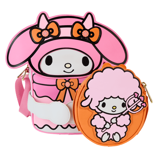 Sanrio My Melody Devil Loungefly Crossbuddies Bag - 3