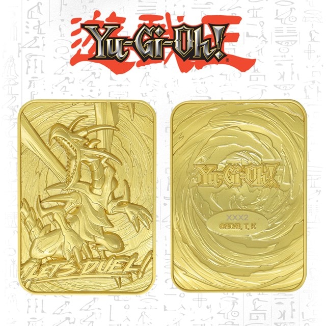 Red Eyes B. Dragon Yu-Gi-Oh! Limited Edition 24K Gold Plated Collectible - 1