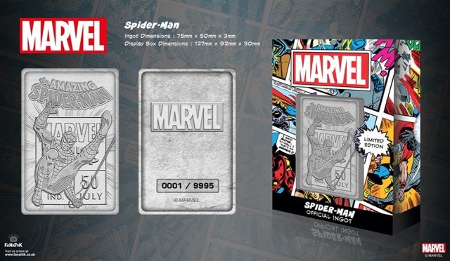 Spider-Man: Marvel Limited Edition Ingot Collectible - 5