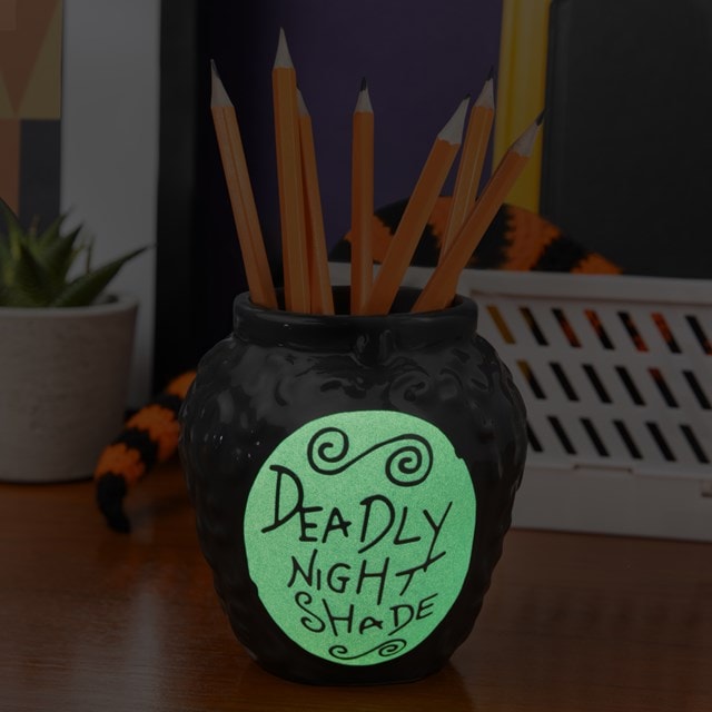 Deadly Nightshade Nightmare Before Christmas Pen And Plant Pot - 3