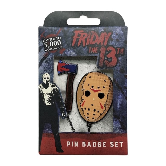 Friday the 13th Pin Badge Set - 2