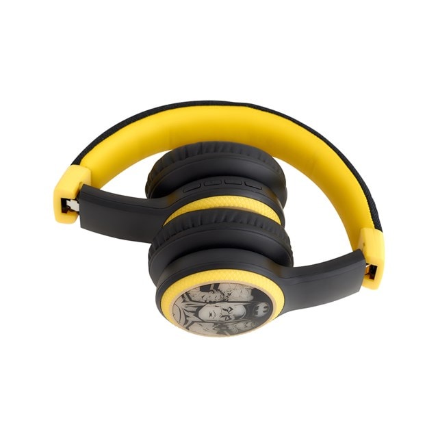 Lazerbuilt Batman Logo Light-Up Bluetooth Headphones - 3