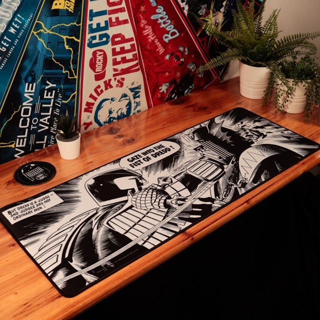 Judge Dredd XL Desk Pad And Coaster Set - 4