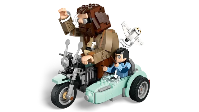 Hagrid & Harry's Motorcycle Ride Harry Potter LEGO - 2