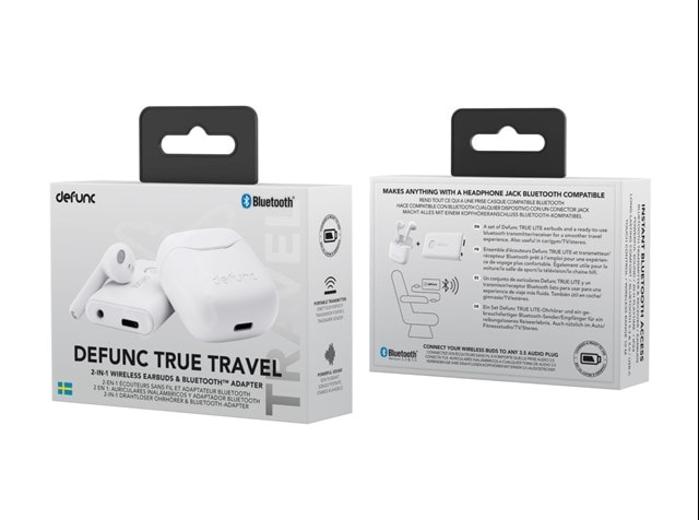 Defunc True Travel White True Wireless Bluetooth Earphones - 7