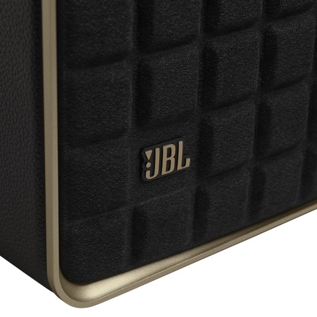 JBL Authentics 300 Black Bluetooth Smart Home Speaker - 8