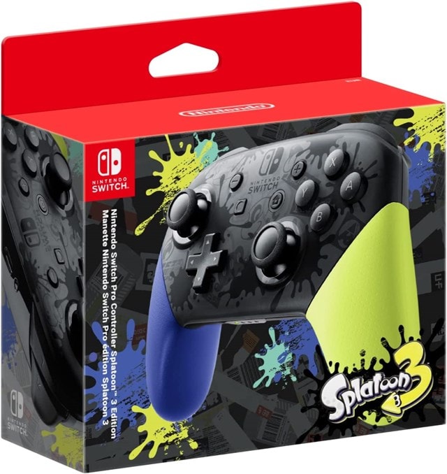 Nintendo Switch Pro Controller Splatoon 3 Edition - 3