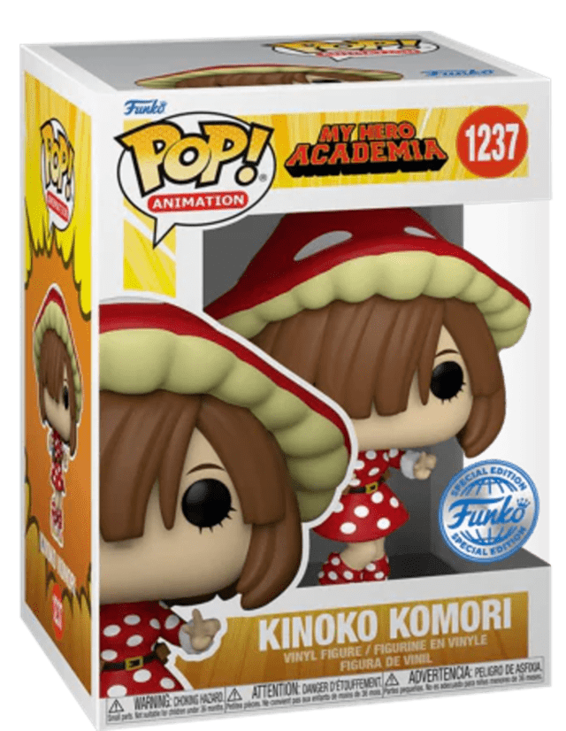 Kinoko Komori (1237) My Hero Academia hmv Exclusive Pop Vinyl - 3
