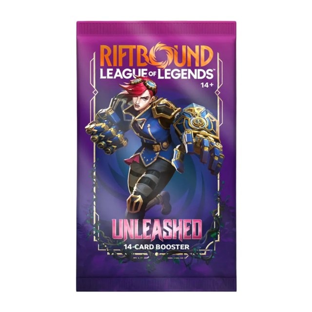 Unleashed Booster Pack Riftbound League Of Legends Trading Cards | HMV Store Unleashed Booster Pack Riftbound League Of Legends Trading Cards | HMV Store