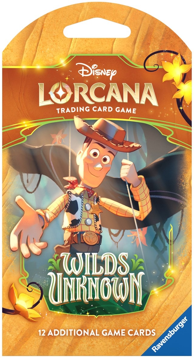 Sleeved Booster Packs Wilds Unknown Disney Lorcana Trading Cards Assortment - 3