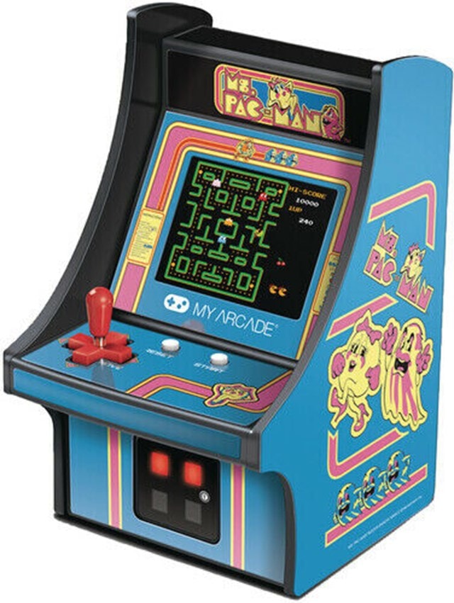 Micro Player Ms Pac-Man Collectible Retro My Arcade - 1