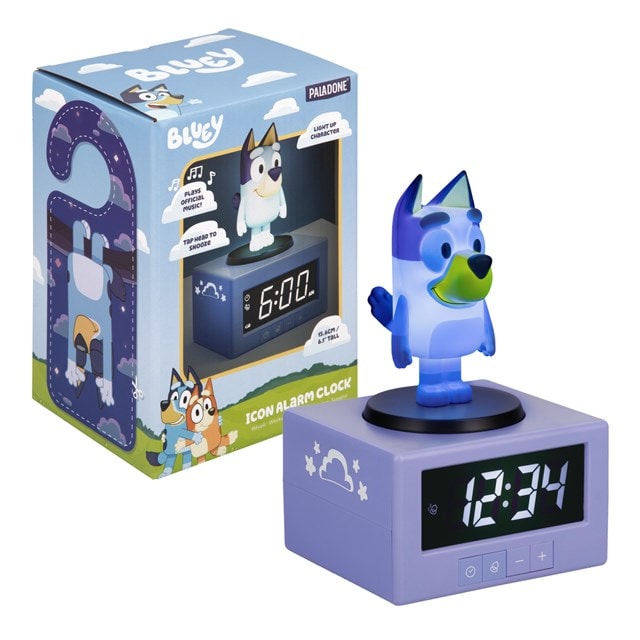 Bluey Light Up Alarm Clock - 8