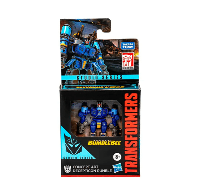 Bumblebee Decepticon Rumble Concept Art Transformers Studio Series Action Figure - 3