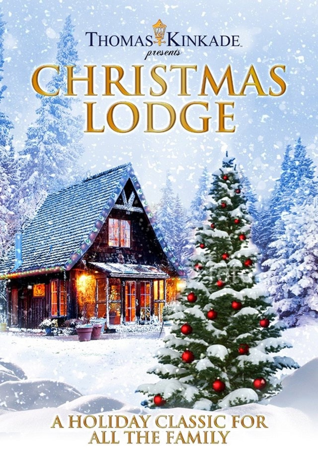 Thomas Kinkade Presents CHRISTMAS LODGE Movie, DVD, New Factory Sealed.