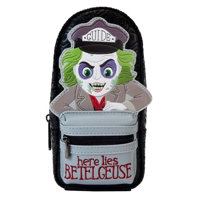 Here Lies Betelgeuse Mini Backpack Pencil Case Beeltejuice Loungefly - 1