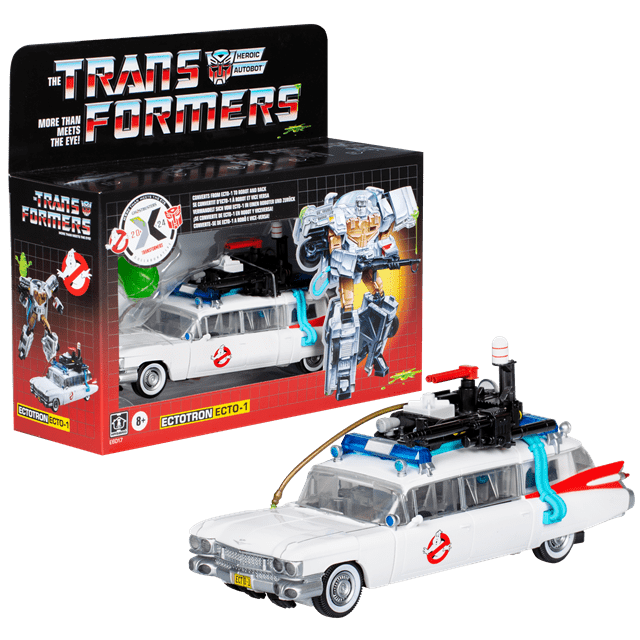 Transformers Collaborative Ghostbusters x Transformers Ectotron Hasbro Action Figure - 9