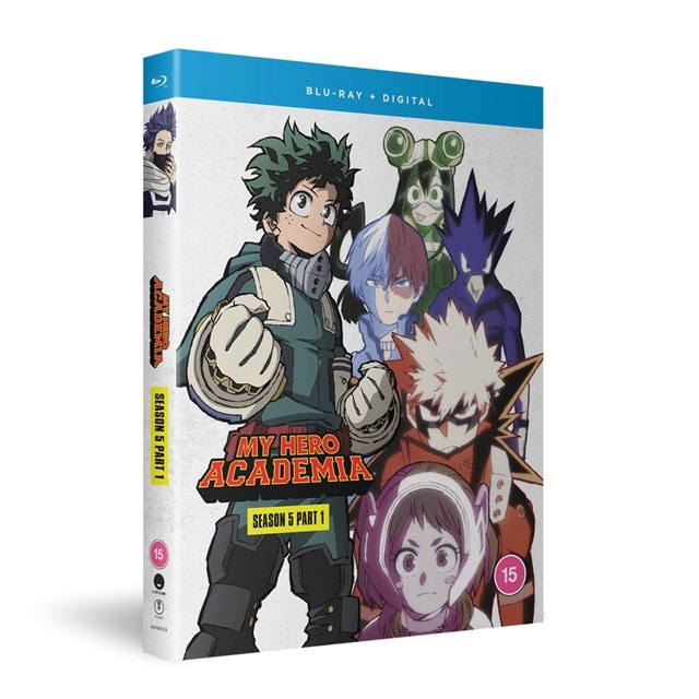 Capa do 3º volume DVD/BD de My Hero Academia 3