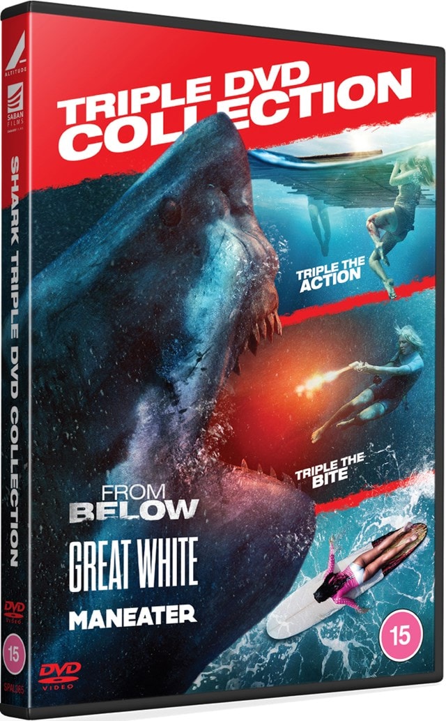 Shark Triple Pack | DVD Box Set | Free shipping over £20 | HMV Store