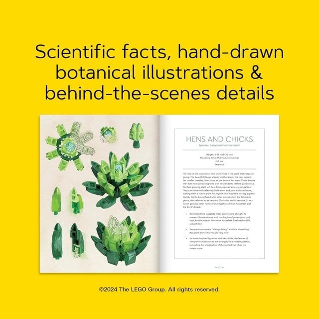 LEGO Botanical Almanac Hardback Book - 3