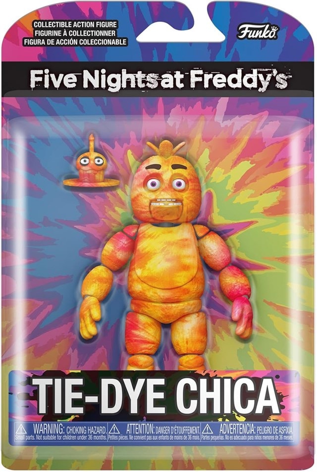 Tie-Dye Chica Five Nights At Freddys FNAF Funko Action Figure - 1