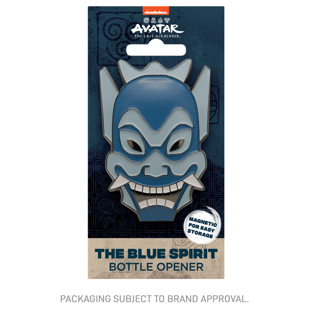 Blue Spirit Mask Avatar The Last Airbender Bottle Opener - 1