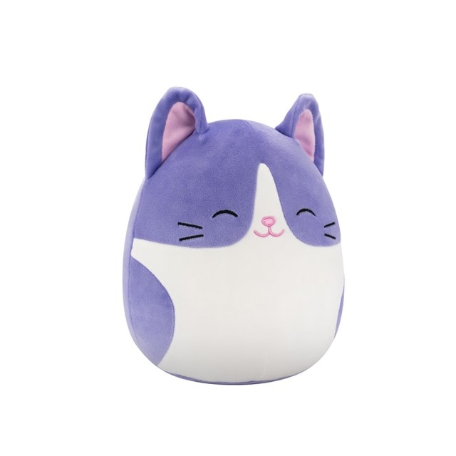 7.5" Tzeitel Lavender And White Tuxedo Cat Squishmallows Plush - 2