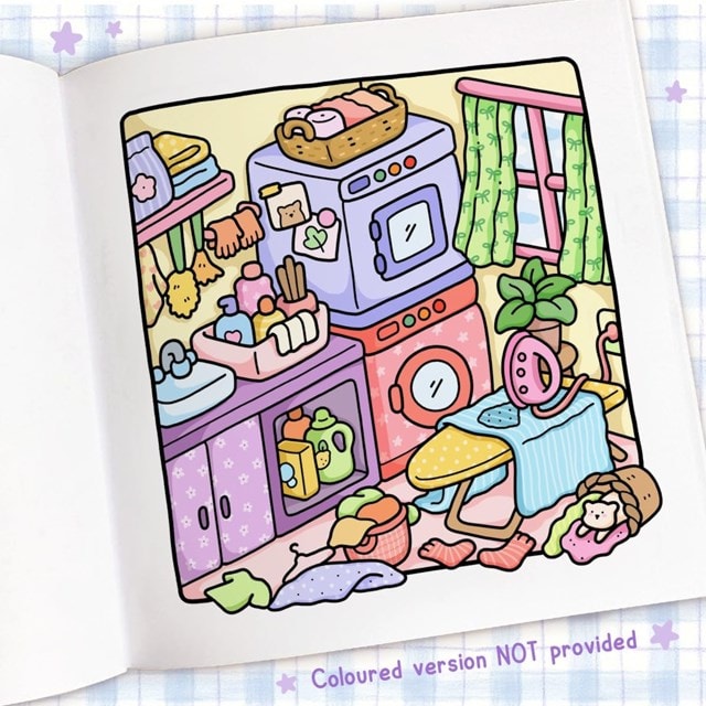 Cozy Corner Cute & Comfy Colouring Book By Coco Wyo - 10