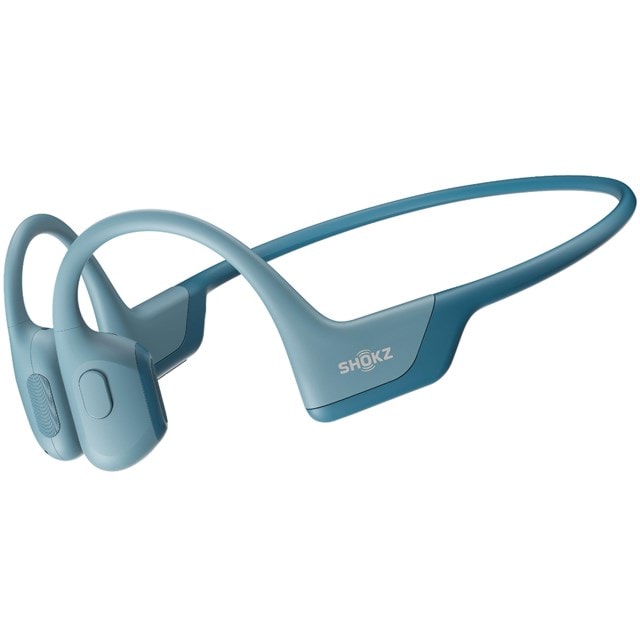 Shokz OpenRun Pro Blue Bone Conduction Bluetooth Earphones - 1