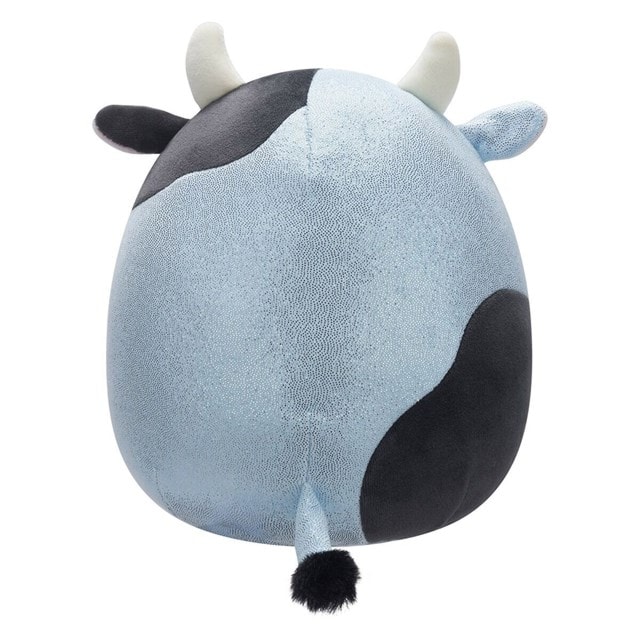 7.5'' Cillian Blue And Black Glitter Cow Squishmallows Plush - 3