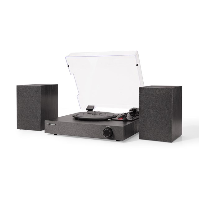 Crosley Zane Black Turntable & Speakers - 14