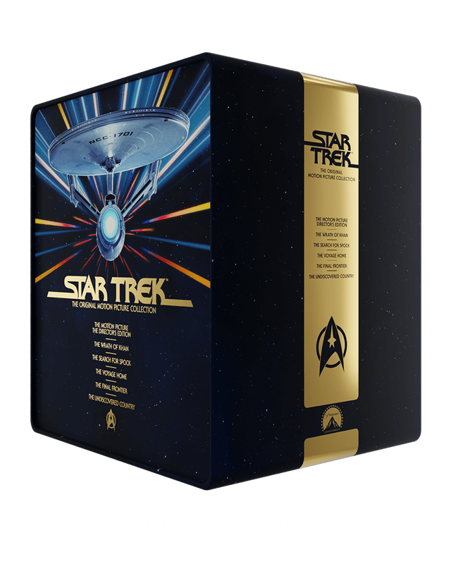Star Trek: The Original Motion Picture Collection 4K Ultra HD SteelBook Library Case (1-6) - 3