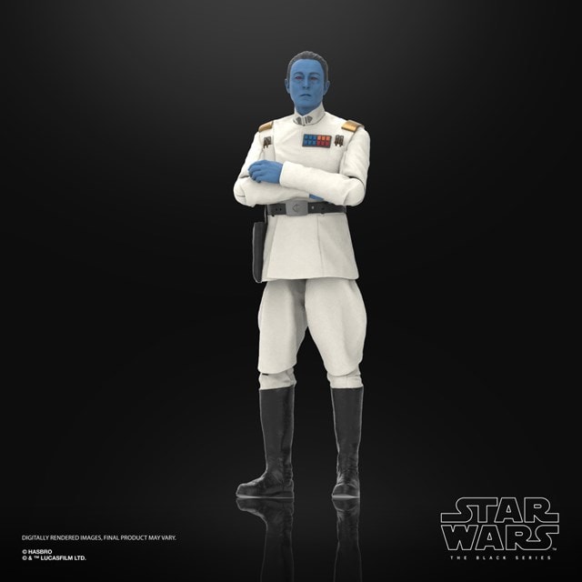 Star Wars The Black Series Grand Admiral Thrawn Ahsoka Action Figure - 1