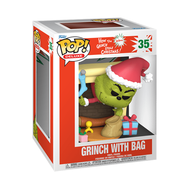 Grinch With Bag Grinch Funko Pop Vinyl Deluxe - 2