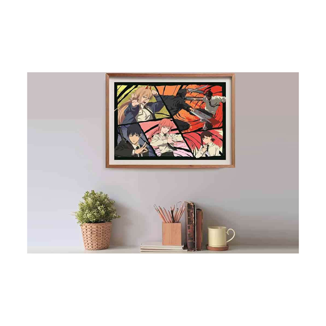 Hunters Chainsaw Man  500 Piece Jigsaw Puzzle In Collector Cube Box - 3