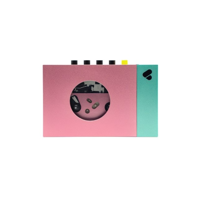 We Are Rewind Edith Pink Portable Bluetooth Cassette Player - 1