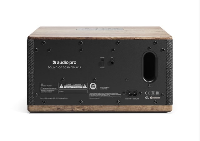 Audio Pro BT5 Driftwood Bluetooth Speaker - 6