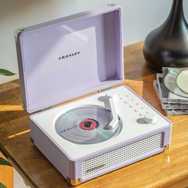 Crosley Cruiser CD Lavender Bluetooth CD Player - 6