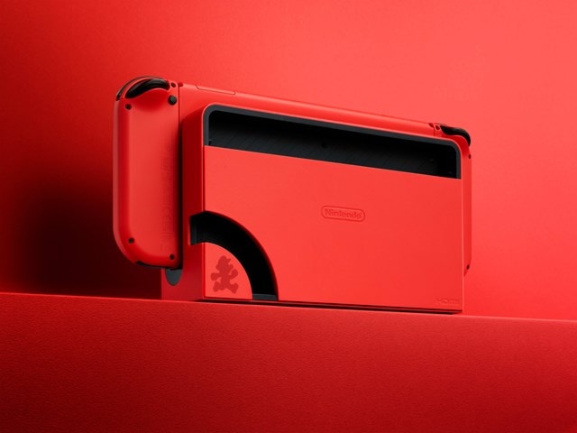 Nintendo Switch Console OLED Model - Mario Red Edition - 7