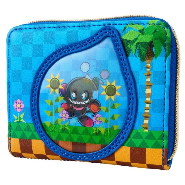 Chao Garden Sonic The Hedgehog hmv Exclusive Lenticular Loungefly Wallet - 2