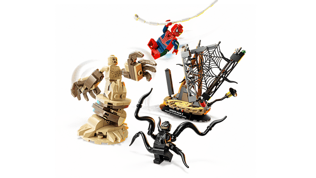 Spider-Man vs Sandman Epic Battle Marvel LEGO - 4