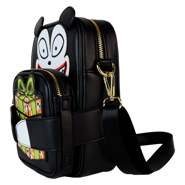 Scary Teddy Nightmare Before Christmas Loungefly Crossbuddies Bag with Coin Bag - 4