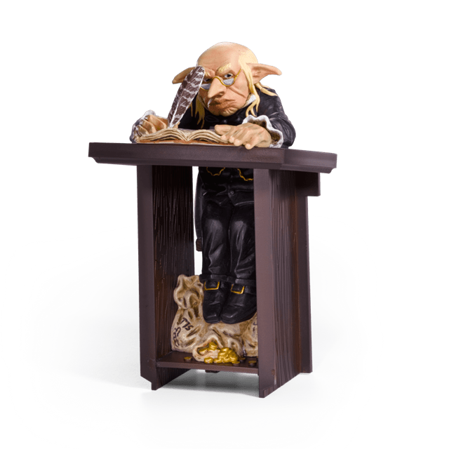 Gringotts Goblin Harry Potter Magical Creatures Noble Collection Figurine - 2