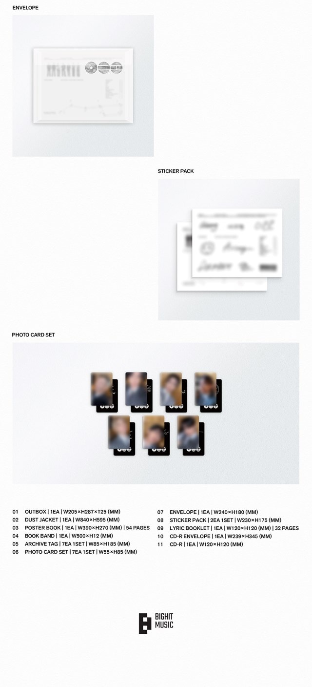 BTS 5th Album 'ARIRANG' (Living Legend Ver.) Mini Deluxe CD - 4