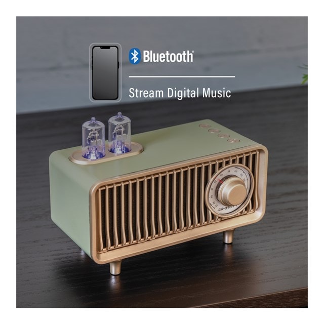 Crosley Milton Mint FM Radio & Bluetooth Speaker - 4