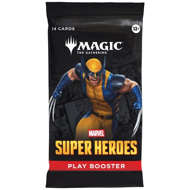 Marvel Super Heroes Play Booster Magic The Gathering Trading Cards Assortment - 2