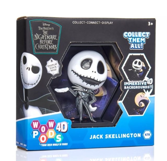 Jack Skellington Nightmare Before Christmas Pod 4D Collector Figure - 2