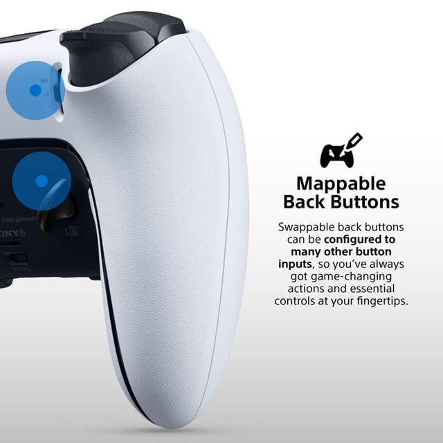 Official PlayStation 5 DualSense Edge Wireless Controller - White - 4