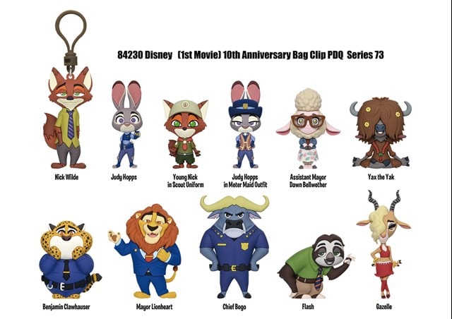 Zootopia Series 73 Bag Clips - 2