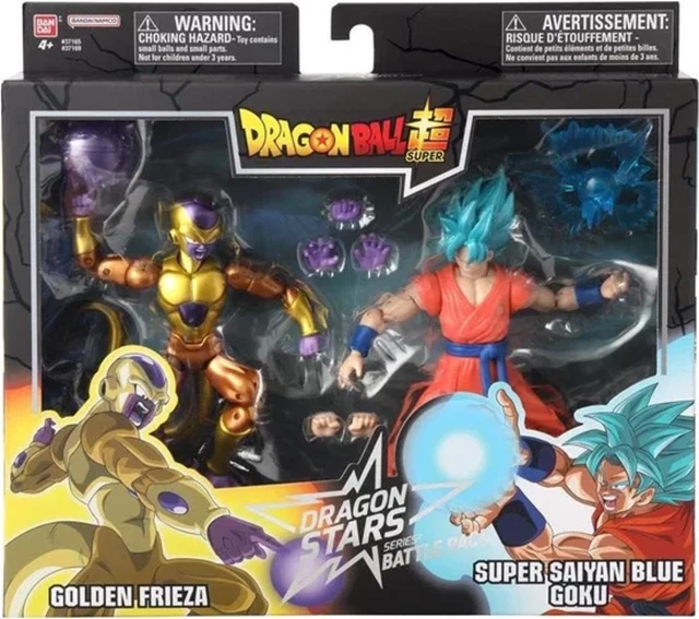 Super Saiyan Blue Goku Vs Golden Frieza Dragon Ball Z Dragon Stars 2 Figure Battle Pack - 2