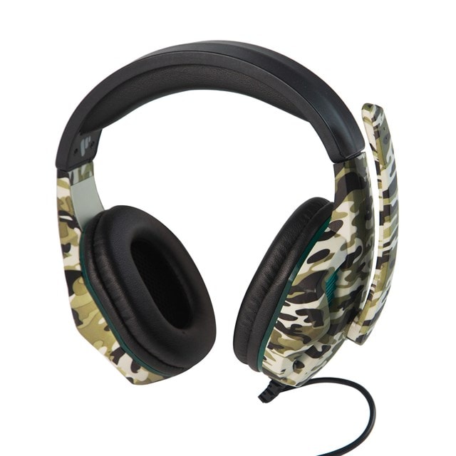 Vybe Camo Jungle Green Gaming Headset - 5
